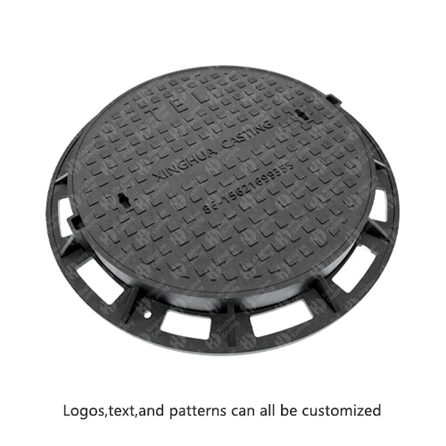 Round manhole cover