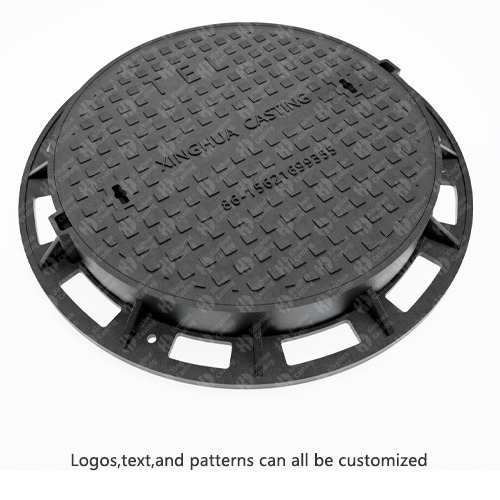 Round manhole cover