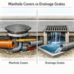 Difference Between Manhole Covers and Drainage Grates
